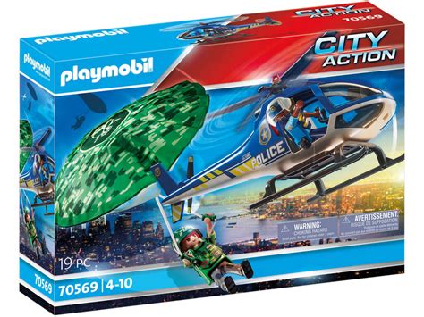 Playmobil City Action Persecuci N En Paraca Das Juguetilandia