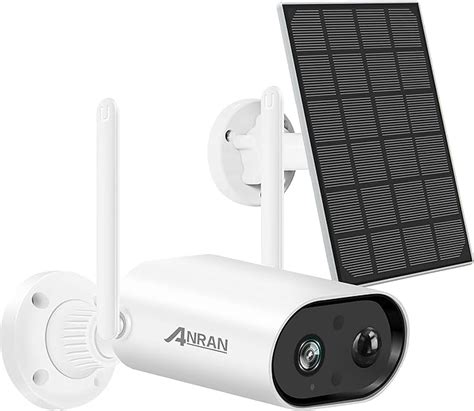 Anran K Cam Ra Surveillance Wifi Exterieure Mp Cam Ra Ip Solaire