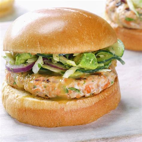 Salmon Burger Recipe How To Make It