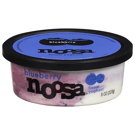 Noosa Finest Yoghurt Blueberry 8 Oz Flavored Fresh Seasons Market