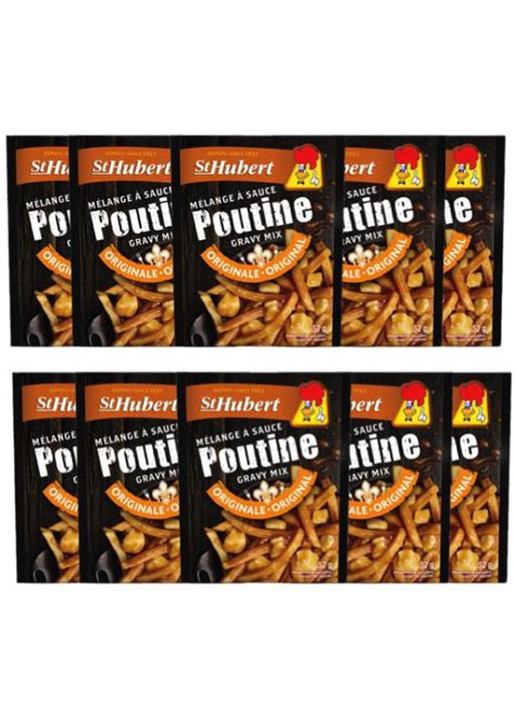 Pack De 10 Mélanges à Sauce Poutine Original Québec