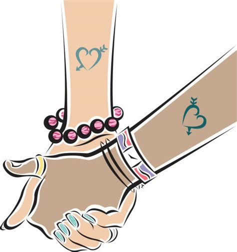 Best Friendship Bracelet Illustrations Royalty Free Vector Graphics