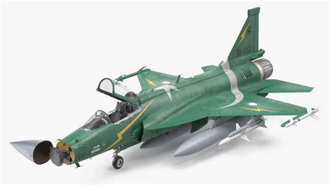 Pac Jf Thunder Green Livery With Armament D Model Ds