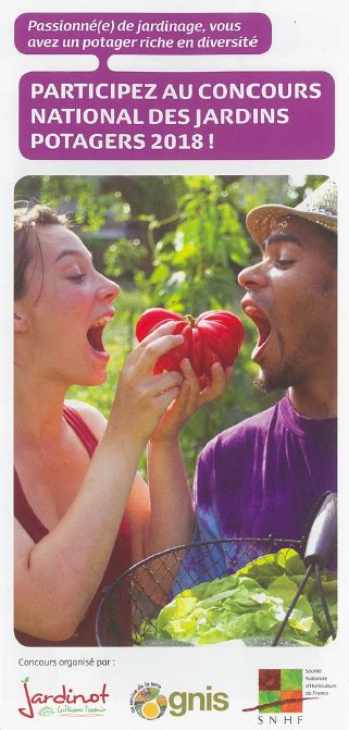 Le Concours National Des Jardins Potagers Est Ouvert Aux Amoureux Des