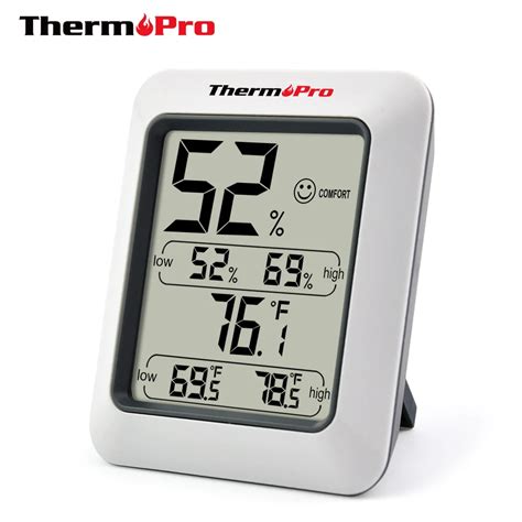 Thermopro termómetro Digital TP50 higrómetro electrónico para