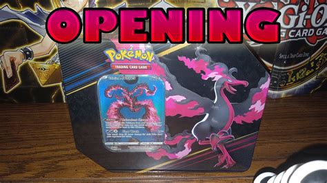 Opening A Pokemon TCG Crown Zenith Galarian Moltres Tin YouTube