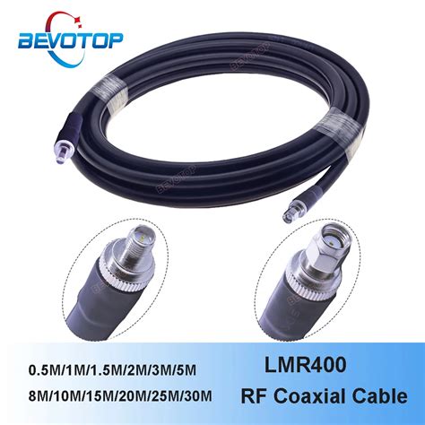 Lmr400 50 7 Cable Rp Sma Male To Rp Sma Female 50 Ohm Low Loss Rf