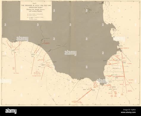 Invasi N De Sicilia La Operaci N Husky Assault Playas Del Desembarco