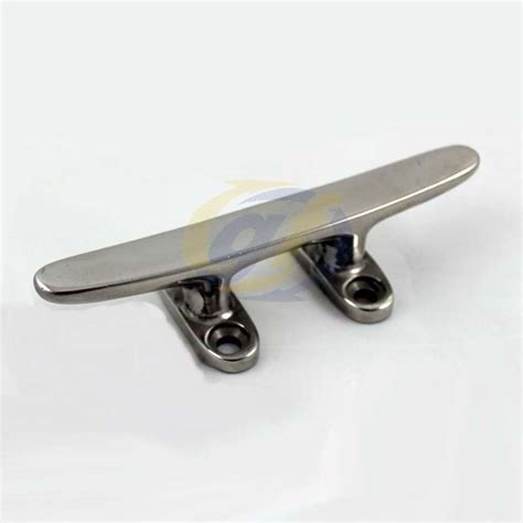 Gael Force 4 Hole Stainless Steel Low Flat Cleat Gael Force Marine