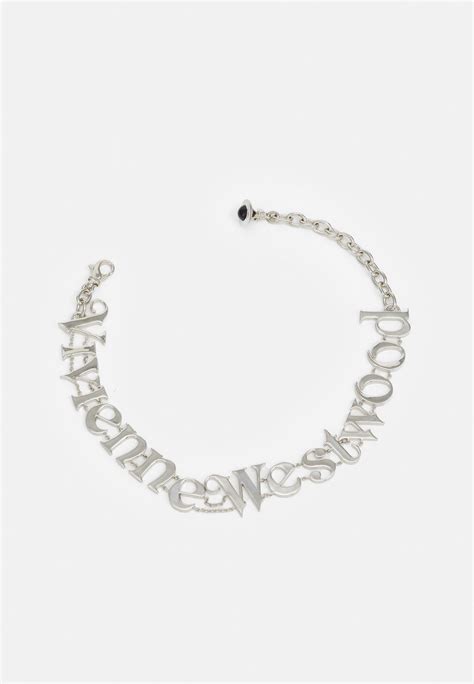 Vivienne Westwood Raimunda Choker Necklace Blackanthracite