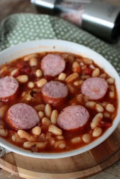 Haricots Blancs Tomate Et Saucisse De Montb Liard Happy Papilles