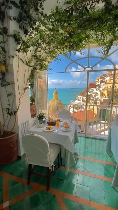 Breakfast In Positano 🇮🇹🍋 Video Dream Vacations Vacation Places