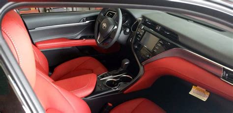 2024 Toyota Camry Xse Red Interior Brand New