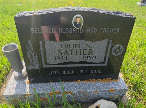 Orin Nielson Sather 1934 1980 Find A Grave Memorial