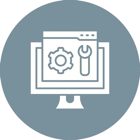 Premium Vector Online Service Icon