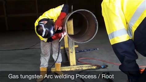 Welder Qualified Test WQT GTAW FCAW API 5L 16 Inch OPENE Project