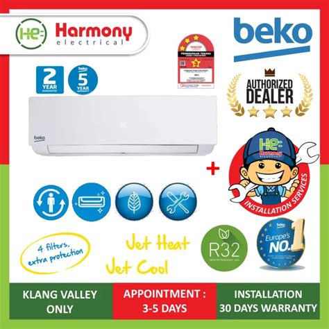 Beko Blfom 120 Blfom 121 15hp Air Conditioner Non Inverter Air Cond