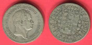 Preu En Thaler A Friedrich Wilhelm Iv Koenig Von Preussen Vf