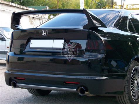 Спойлер MUGEN Honda Accord 7 стеклопластик. Купить спойлер mugen honda ...