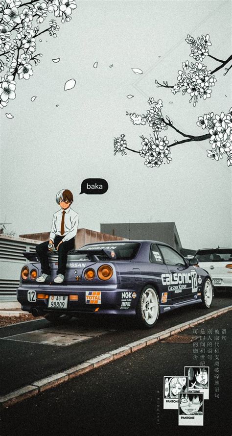 Jdm X Anime Wallpapers Top Free Jdm X Anime Backgrounds Wallpaperaccess