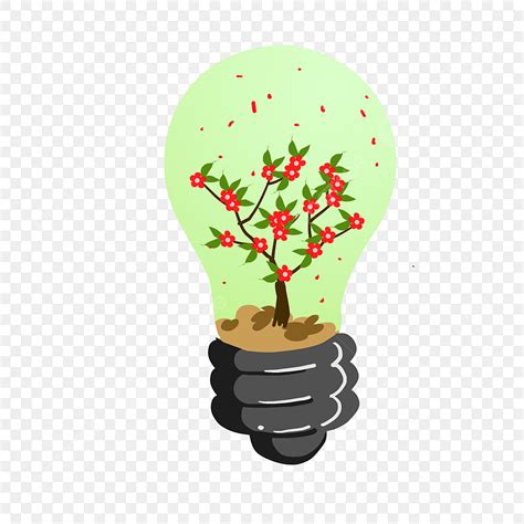 Flower Plant Bulb Illustration Red Flower Bulb Flower Bulb Flower