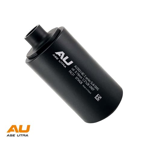 Ase Utra Sound Suppressor Sl4i Smg 9 X 19 Mm 12 X 28 Black Cerakote