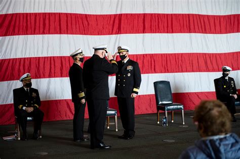 DVIDS - News - USS Dwight D. Eisenhower Holds Change of Command