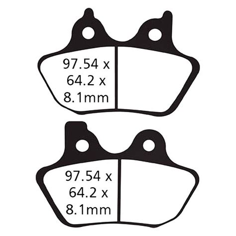 Ebc® Harley Davidson Electra Glide Ultra Classic 2003 Double H™ Front Left Brake Pads