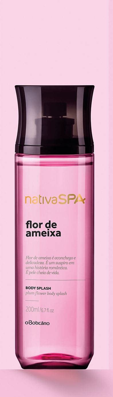 Desodorante Colônia Body Splash Nativa SPA Flor de Ameixa 200ml O