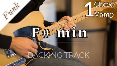 One Chord Backing Track Funk F Minor 100 Bpm Youtube