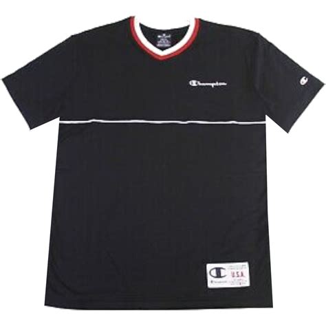 Champion 215924 Schwarz - Kleidung T-Shirts Herren 36,40