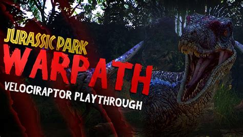 Jurassic Park Warpath Velociraptor Arcade Playthrough Youtube