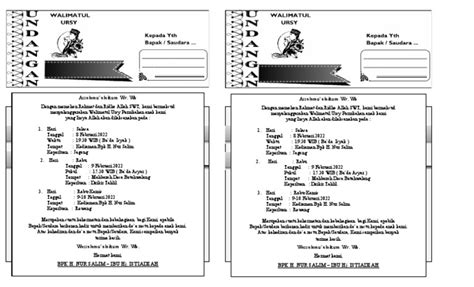 Undangan Walimatul Urs Pdf