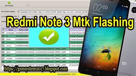 Redmi Note 3 Mtk Flashing YouTube