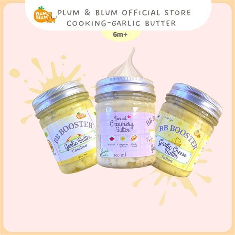 Jual Plum Blum Garlic Butter Mpasib Bb Booster Bumbu Masak Ml