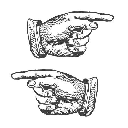 Pointing Finger Vector at Vectorified.com | Collection of Pointing ...