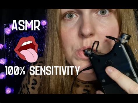 Asmr Intense Cupped Tascam Mouth Sounds Sensitivity Youtube