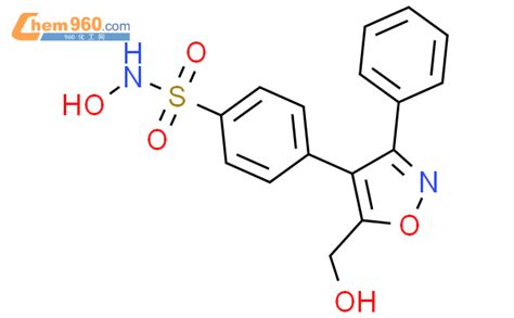 501093 51 2 Benzenesulfonamide N Hydroxy 4 5 Hydroxymethyl 3 Phenyl