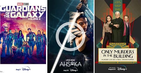 Disney Plus Australia August 2023 Release Schedule With Trailers
