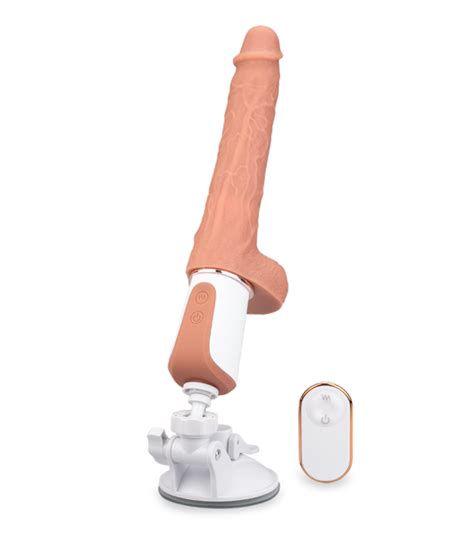 Russell Automatic Silicone Dildo With Remote Control Love And Vibes