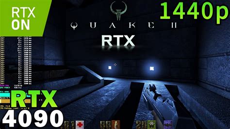 Quake 2 RTX 1440p Ray Tracing RTX 4090 Ryzen 9 7950X Ultra