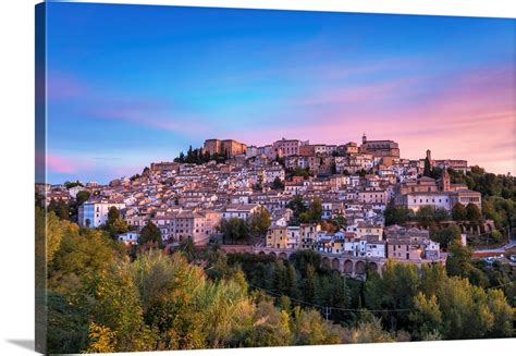 Citta Sant Angelo At Sunrise Europe Italy Abruzzo Citta Sant Angelo