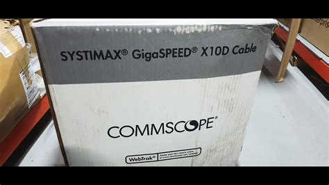 Commscope Systimax Cat6A UTP Cable IT NETWORKING YouTube