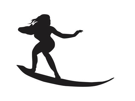 Free Silhouette Of A Surfer Ocean Wave 22386077 Png With Transparent