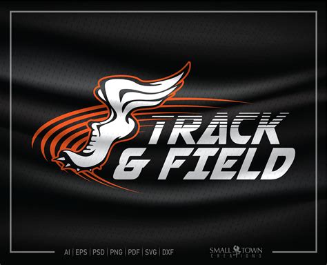 Track and Field Track and Field logo Running logo Track | Etsy