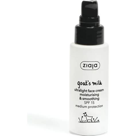 Ziaja Goat Milk Ultralight Face Cream With Spf