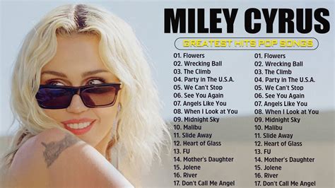 Miley Cyrus Greatest Hits Full Album 2023 Miley Cyrus Best Songs