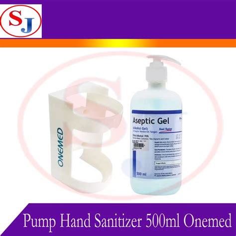 Jual Aseptic Gel ONEMED 500ml PUMP Dispanser BRACKET Hand