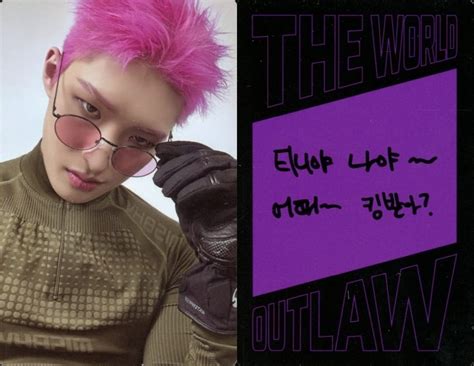 Ateez Mingi Cdthe World Ep Outlaw Z Ver