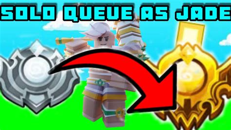 Solo Queueing Ranked As Jade… Roblox Bedwars Youtube